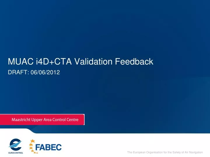 muac i4d cta validation feedback