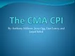 The CMA CPI