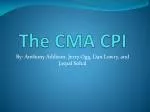 The CMA CPI - slide 1
