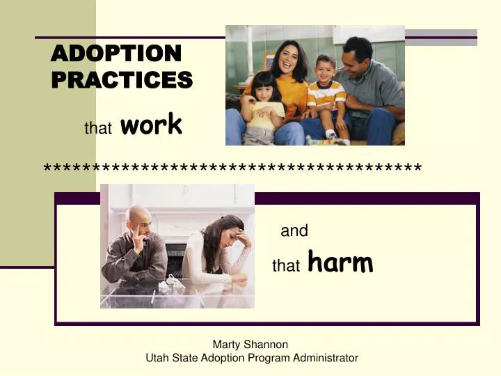 marty shannon utah state adoption program administrator