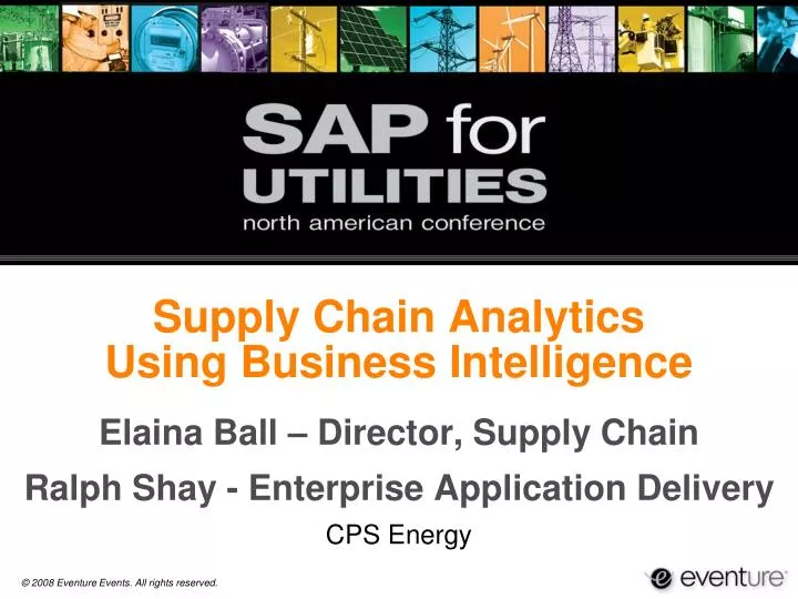 supply chain analytics using business intelligence