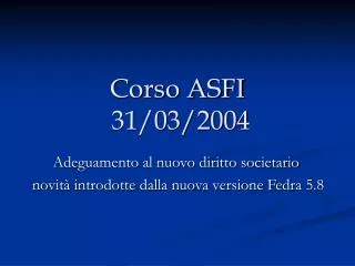 corso asfi 31 03 2004