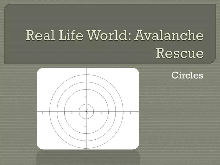 real life world avalanche rescue