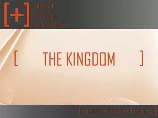 THE KINGDOM