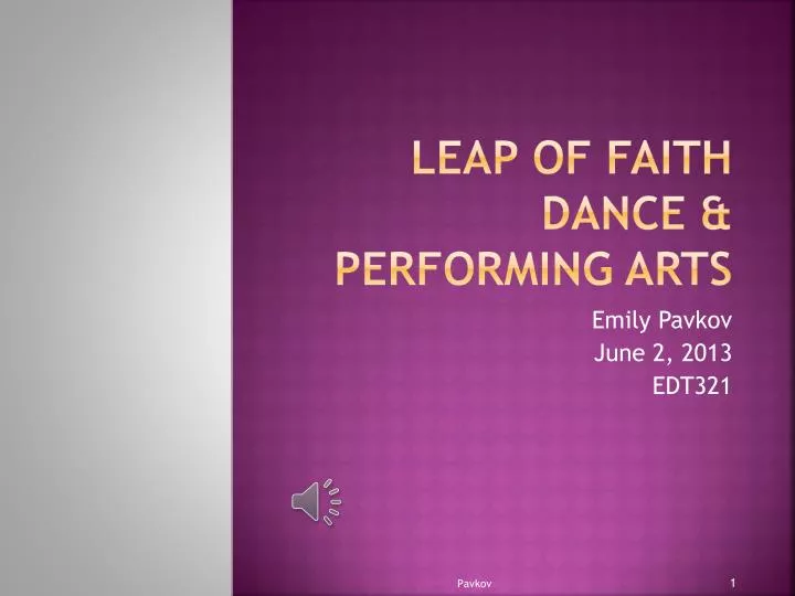 leap of faith dance performing arts