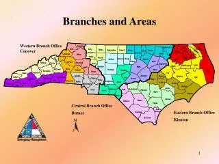 Branches and Areas