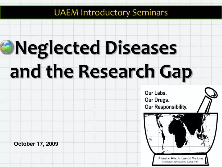 neglected diseases and the research gap