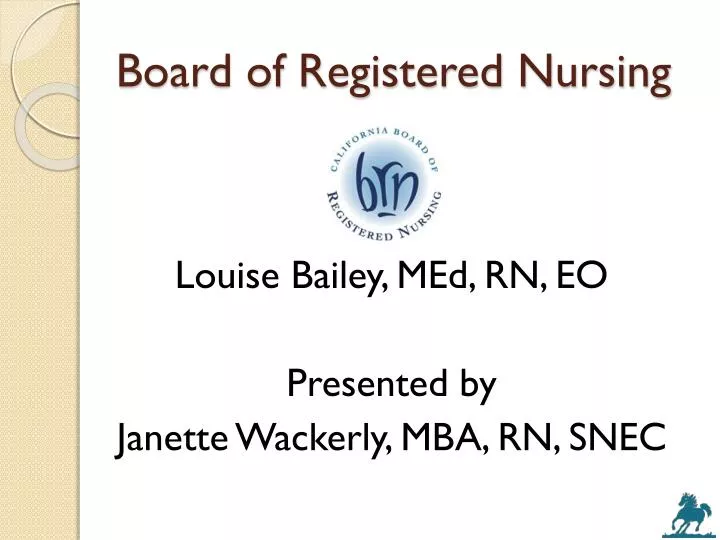 board of registered nursing