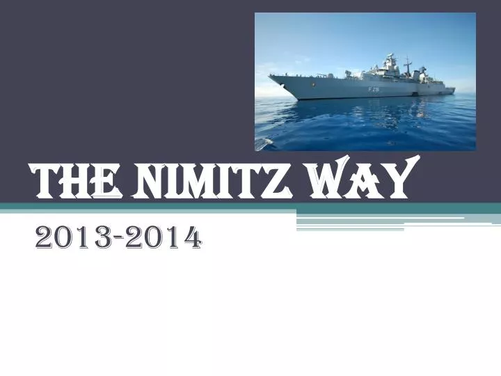 the nimitz way