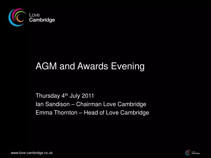 agm and awards evening