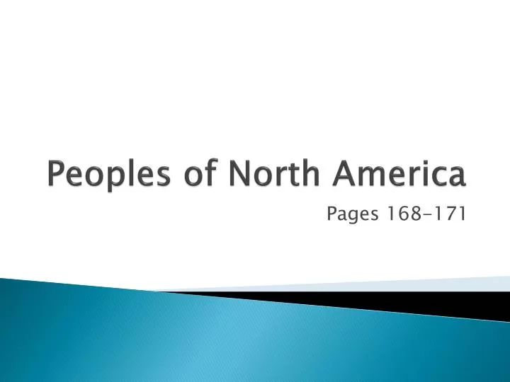 peoples of north america