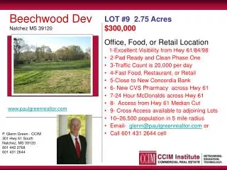 Office, Food, or Retail Location 1-Excellent Visibility from Hwy 61/84/98