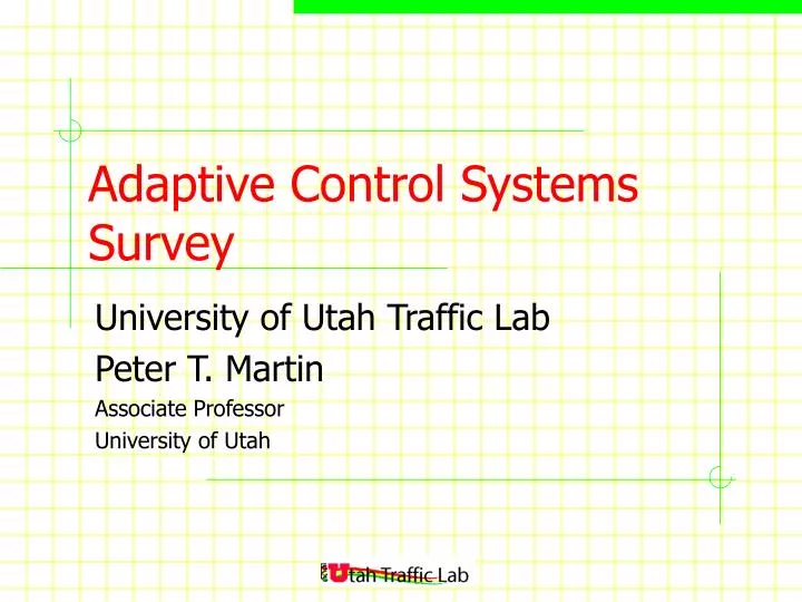 adaptive control systems survey