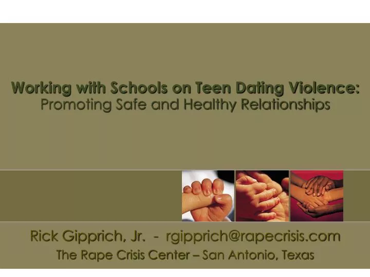 working with schools on teen dating violence promoting safe and healthy relationships