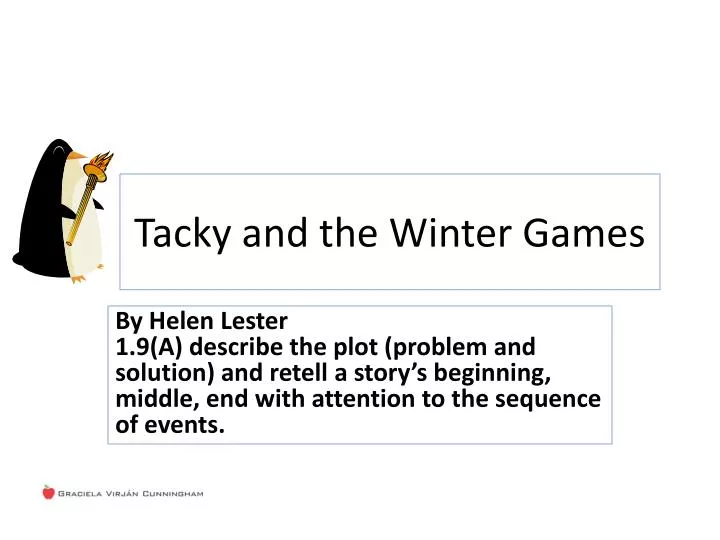 tacky and the winter games