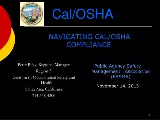 Cal/OSHA