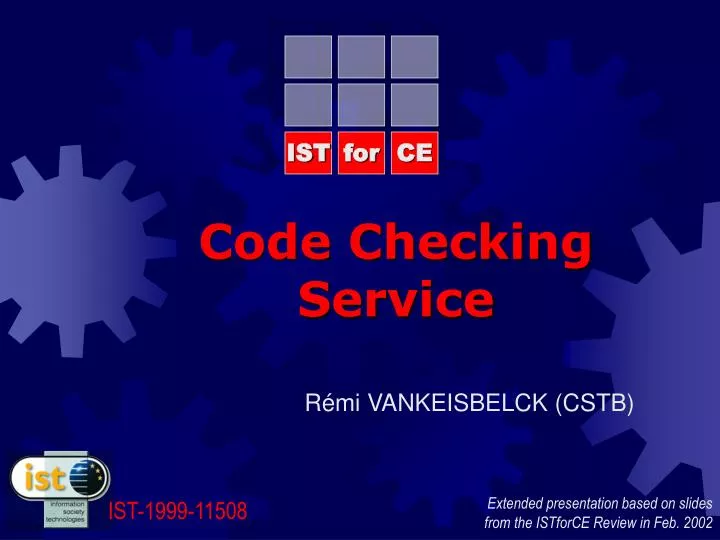 code checking service