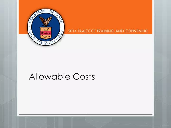 allowable costs