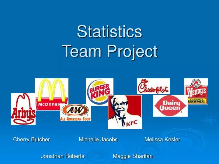statistics team project
