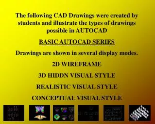 BASIC AUTOCAD SERIES