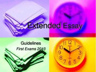 Extended Essay