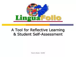 A Tool for Reflective Learning &amp; Student Self-Assessment