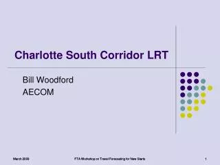 Charlotte South Corridor LRT