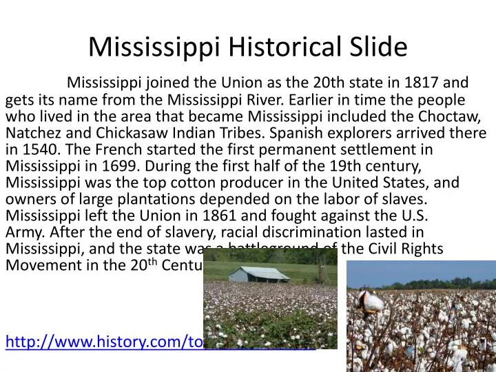 mississippi historical slide