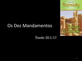 os dez mandamentos