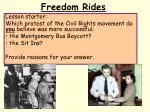 Freedom Rides - slide 1