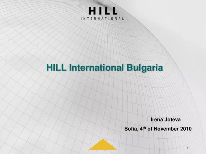 hill international bulgaria