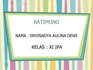 batimung