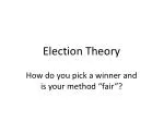 Election Theory - slide 1