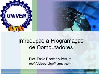 introdu o programa o de computadores