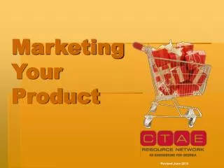 Marketing Your Product