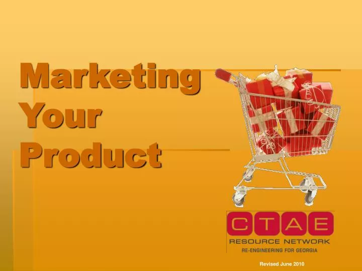 marketing your product