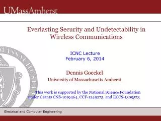 Everlasting Security and Undetectability in Wireless Communications