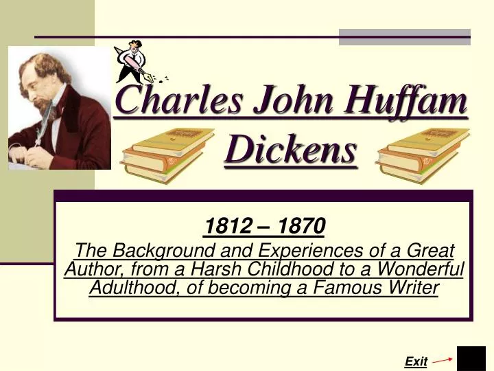 charles john huffam dickens