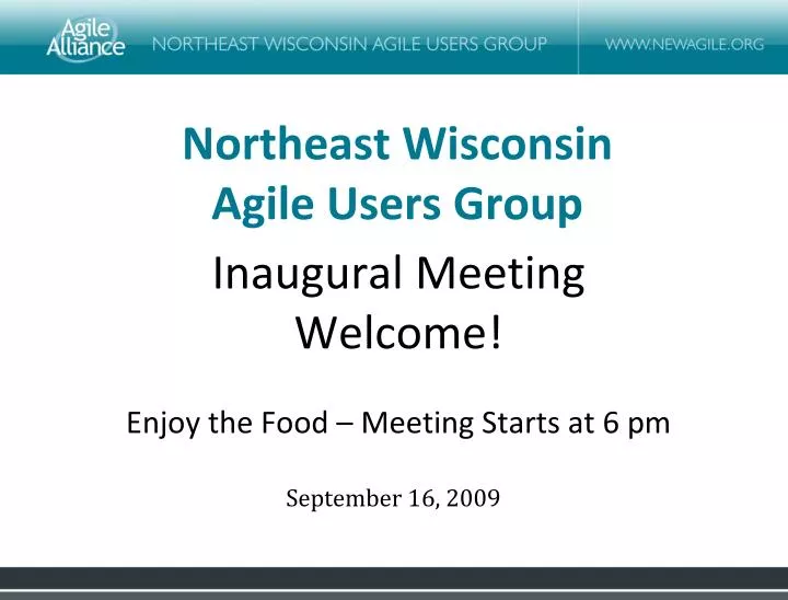 northeast wisconsin agile users group