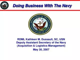 Doing Business With The Navy