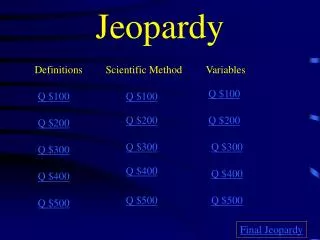 Jeopardy