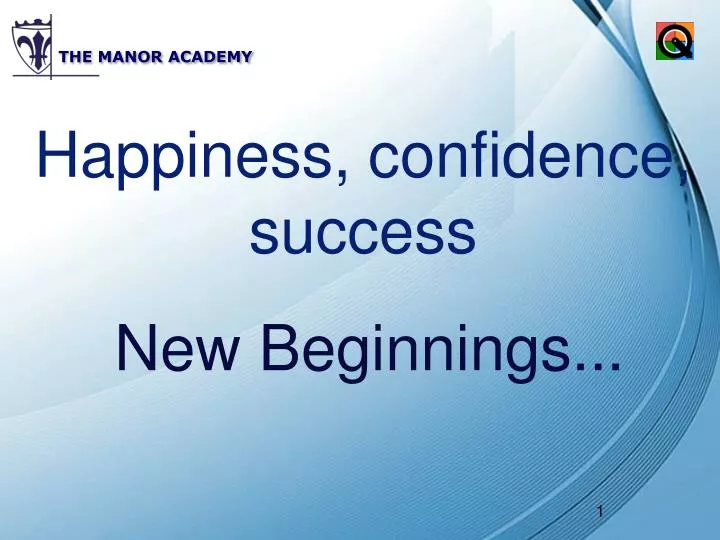 happiness confidence success