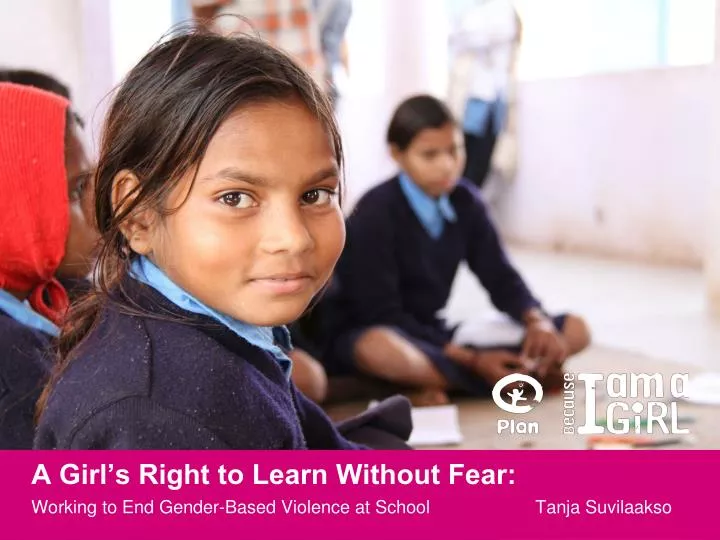 a girl s right to learn without fear