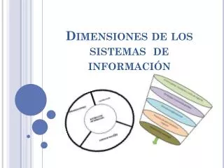 dimensiones de los sistemas de informaci n