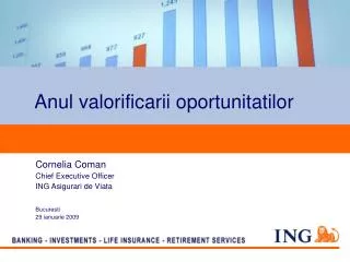 anul valorificarii oportunitatilor