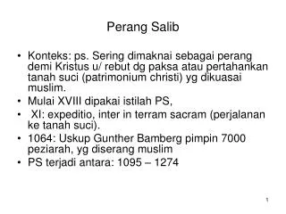 perang salib
