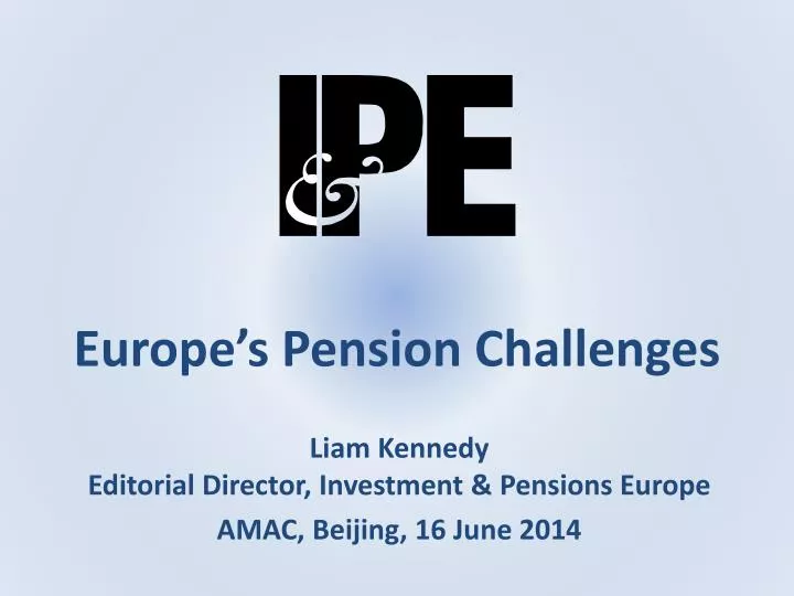 europe s pension challenges