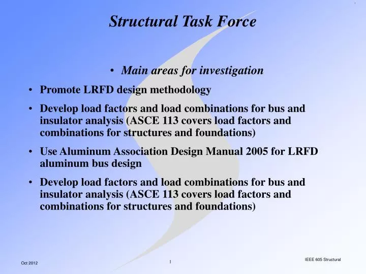 structural task force