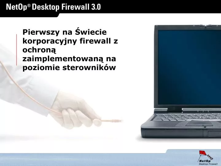 pierwszy na wiecie korporacyjny firewall z ochron zaimplementowan na poziomie sterownik w