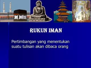 rukun iman